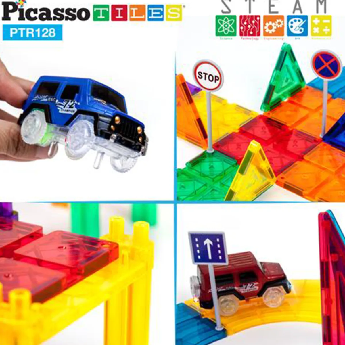 128 bitars*Picasso Tiles Hot