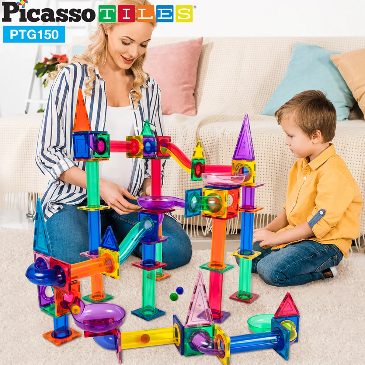 150 bitars*Picasso Tiles Outlet