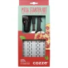 3 Delar Med Pizzaspade, Termometer & Pizzaskärare*Cozze Hot