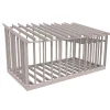 10 grader med Loft 7200x3940 mm Färdiga Sektioner*Byggstommar Outlet