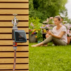 50 m Premiumpaket För Buskar & Häckar med Vattenfördelare & Bevattningsdator*Gardena Clearance