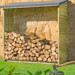 1,9 m³ Trä/Natur PEFC-certifierad Utomhusförvaring*Hortus Clearance