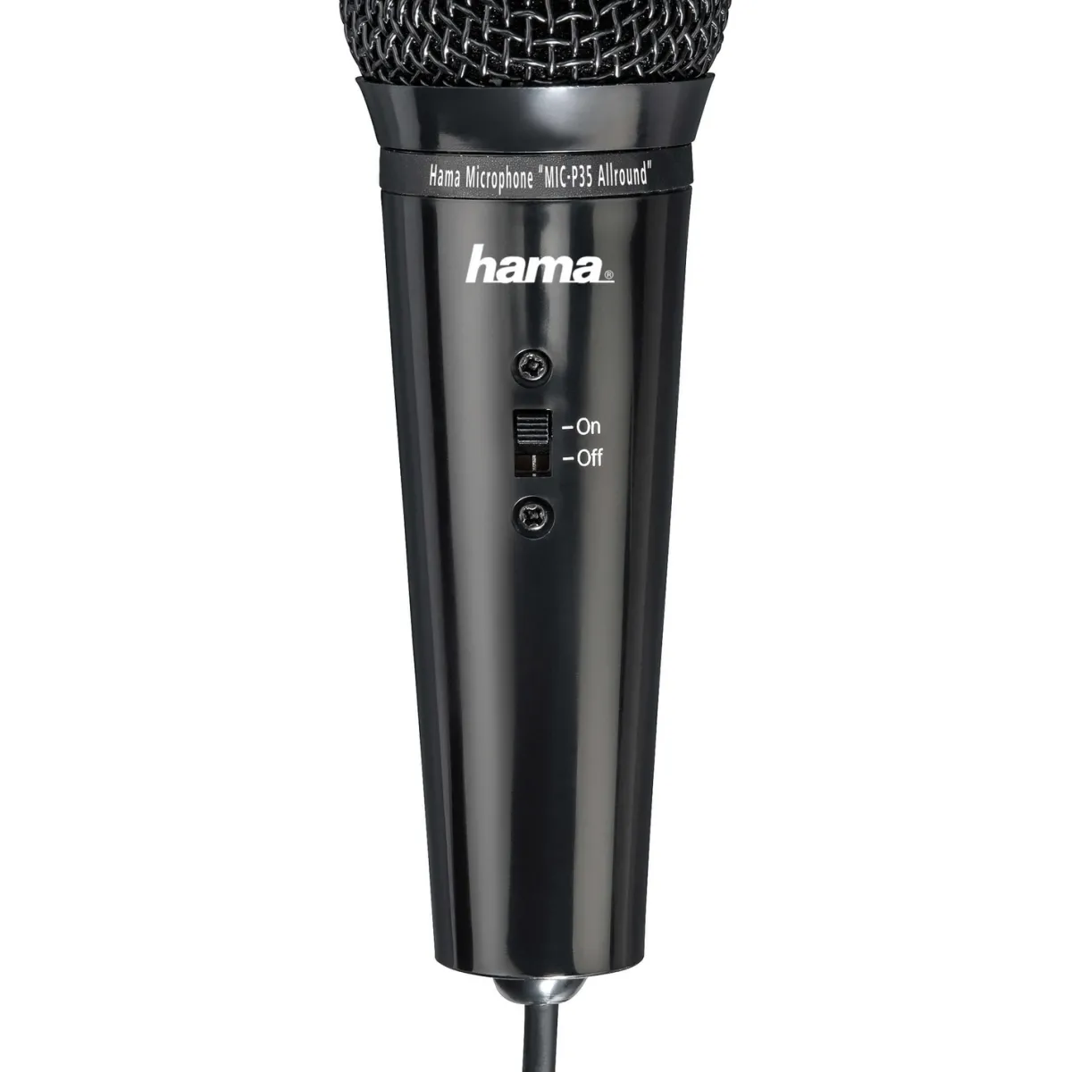 Allround Mic-P35 3,5 mm Svart*Hama Online