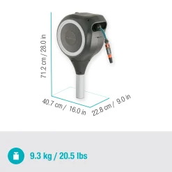 Altan RollUp M 20m Vit*Gardena Hot