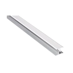 Aluminium 2-del skarv 2400 mm, Vit*Fibo Hot