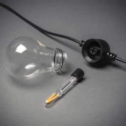 Amber V-form Utbytbar LED 4,5 m*Gnosjö Konstsmide Best