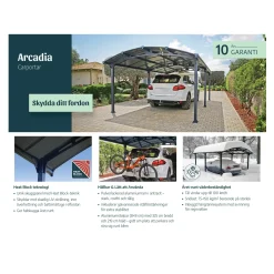 Arcadia I Metall 3,6x13 m*Canopia by Palram New