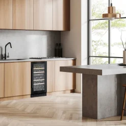 Arctic Collection 40D Fullglass Svart Inbyggbar med 2 Zoner*Cavin Outlet