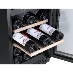 Arctic Collection 40D Fullglass Svart Inbyggbar med 2 Zoner*Cavin Outlet