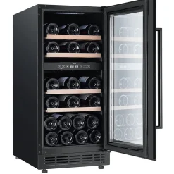 Arctic Collection 40D Fullglass Svart Inbyggbar med 2 Zoner*Cavin Outlet