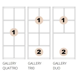 Artic Gallery Trio*Elfa New