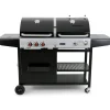 Aurora Kombinationsgrill med Sidobrännare & Rostfria Brännare*Metalcraft Best