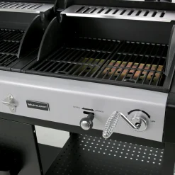 Aurora Kombinationsgrill med Sidobrännare & Rostfria Brännare*Metalcraft Best