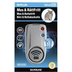 Avskräckare MR130 DG4 med A-Guard Ultraljud & Electro Pulse*Silverline Outlet