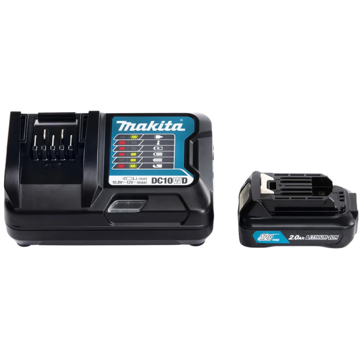 191B50-9 12V 2,0 Ah Li-ion Batteri och Laddare*Makita Discount