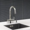 Bamboo Svart Mosaic 1x30 cm*Arredo Clearance