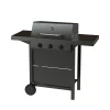 Barbeque 3 Brännare Svart*Dose Outlet