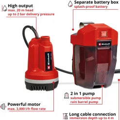 Batteridriven GE-PP 18 RB Li Solo utan Batteri*Einhell New