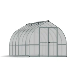 Bella Aluminiumram med UV-Skyddad Polykarbonat & Ventilationsfönster, 8,9 m²*Canopia by Palram Outlet