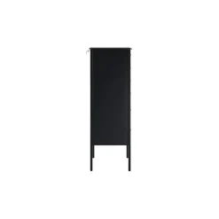 Benjamin Svart Förvaringsmöbel 50x115x35 cm*In Living Outlet