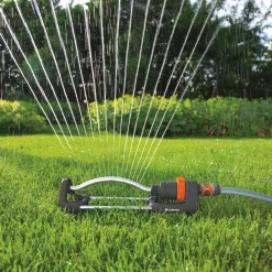 Bevattning Slangvagn & Kran Med Vattenspridare & Sprinklerpistol*Gardena
