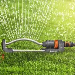 Bevattning Slangvagn & Kran Med Vattenspridare & Sprinklerpistol*Gardena