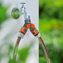 Bevattning Slangvagn & Kran Med Vattenspridare & Sprinklerpistol*Gardena