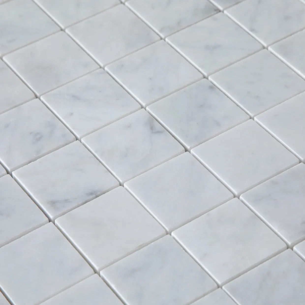 Bianco Carrara C Polerad 5x5 cm