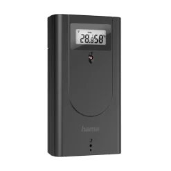 Black Line Plus Trådlös Termometer med WiFi & Frostlarm Svart*Hama Online