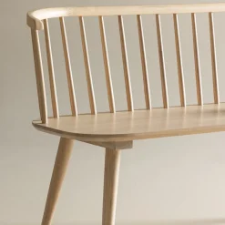 Bobby Vittvättad Träsoffa Inomhus 120 cm*Venture Home Clearance