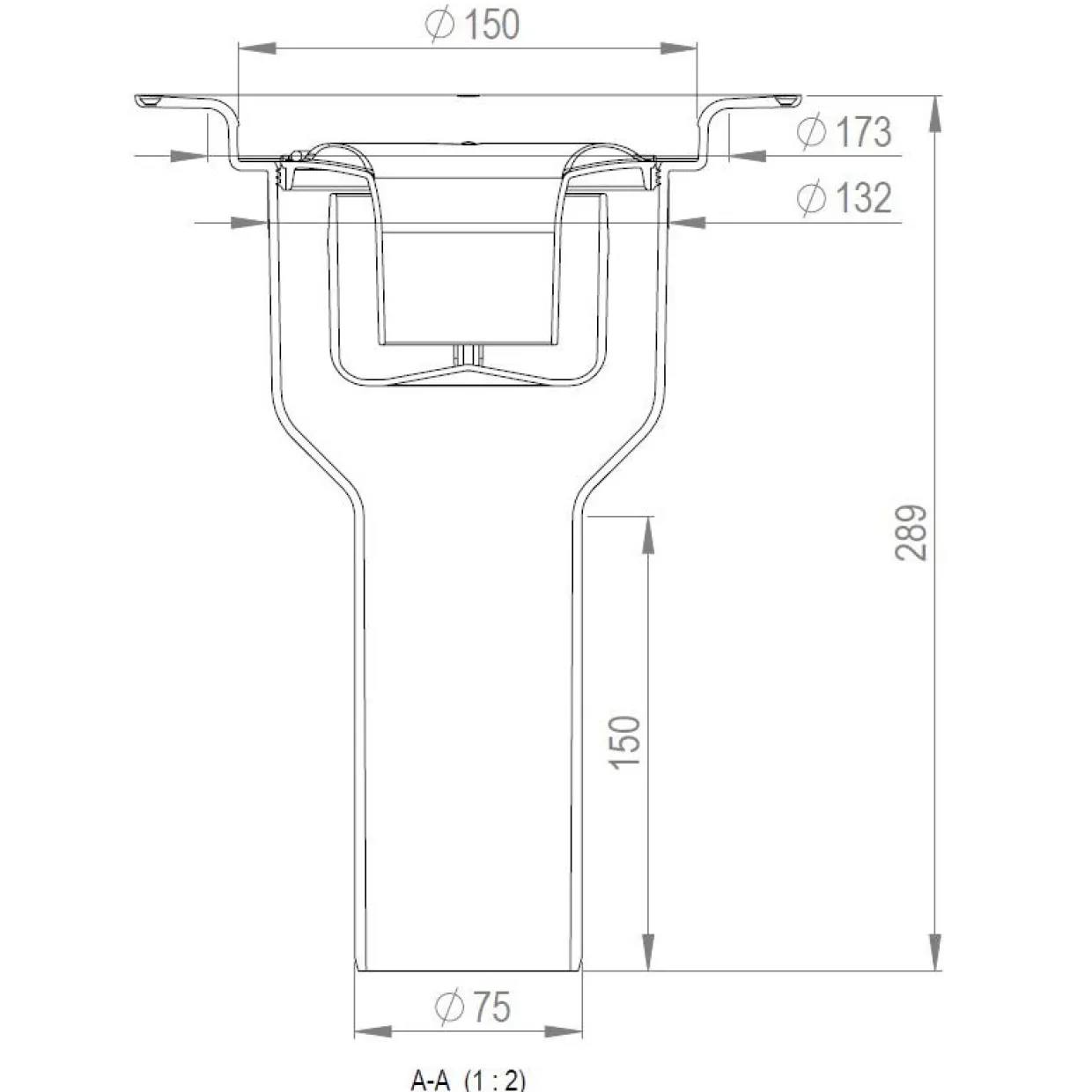 Brage 75 Ø150 mm