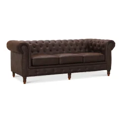 Cambridge Mirco Vintage Chesterfieldsoffa Brun*Hagagruppen Clearance