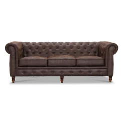 Cambridge Mirco Vintage Chesterfieldsoffa Brun*Hagagruppen Clearance