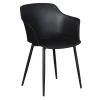 Camilla Svart, Modern Utemöbel i Plast, 2-pack*ENVY DESIGN New