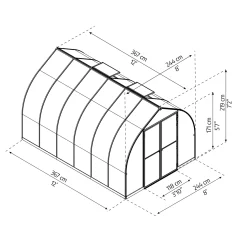 Canopia Kivik 8,9 m²