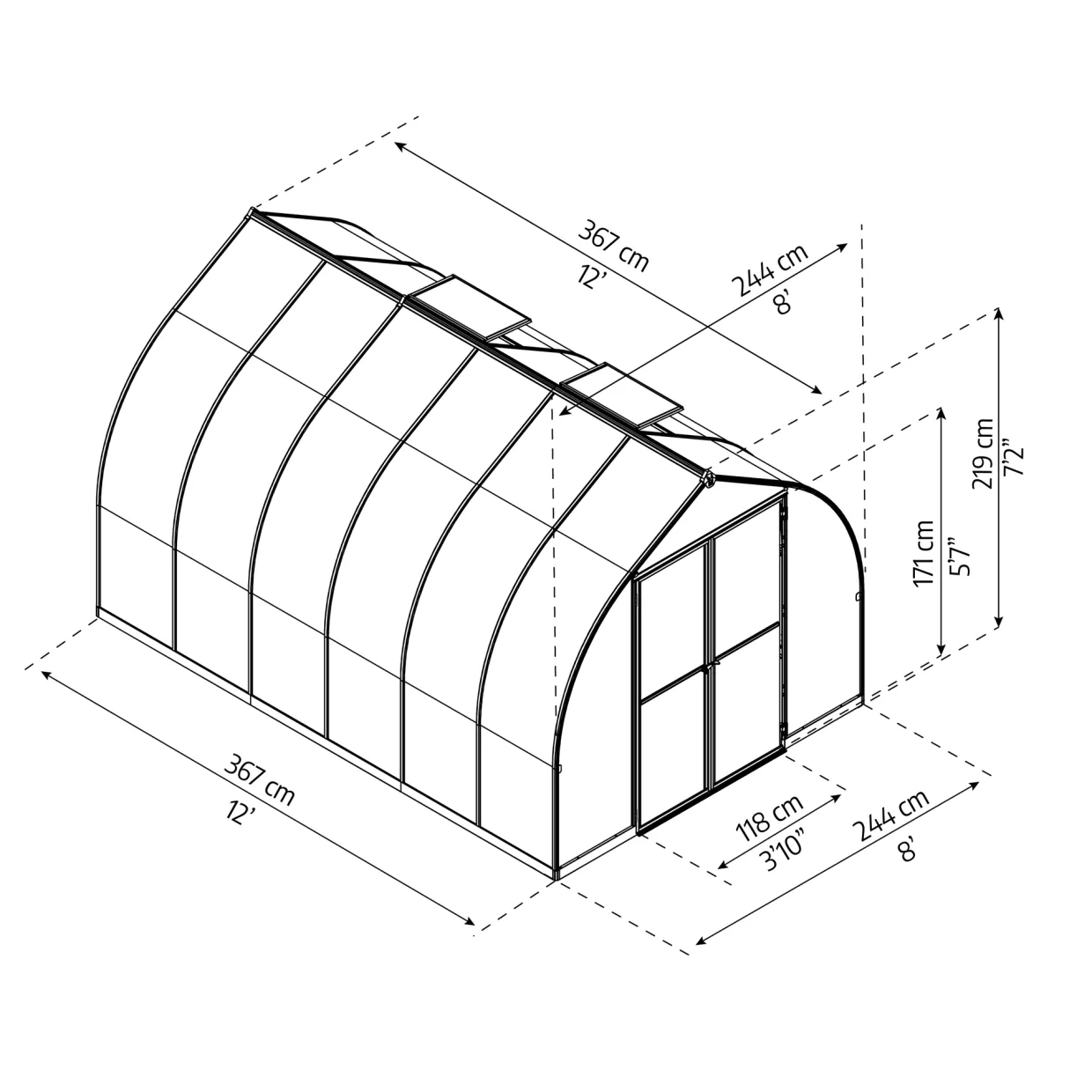 Canopia Kivik 8,9 m²