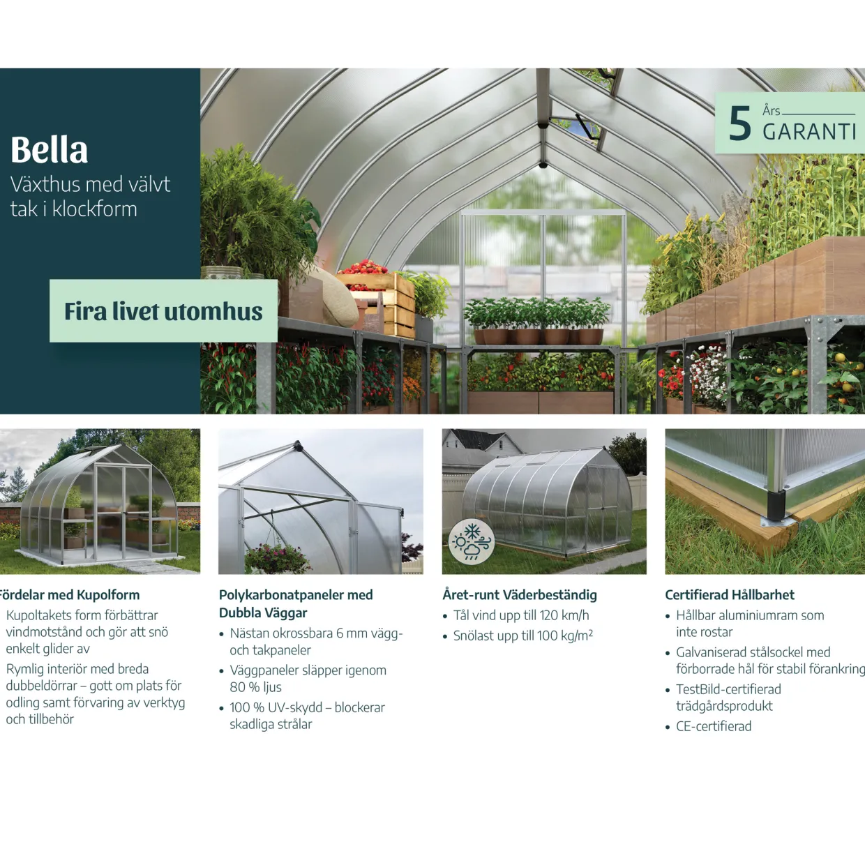 Canopia Kivik 8,9 m²