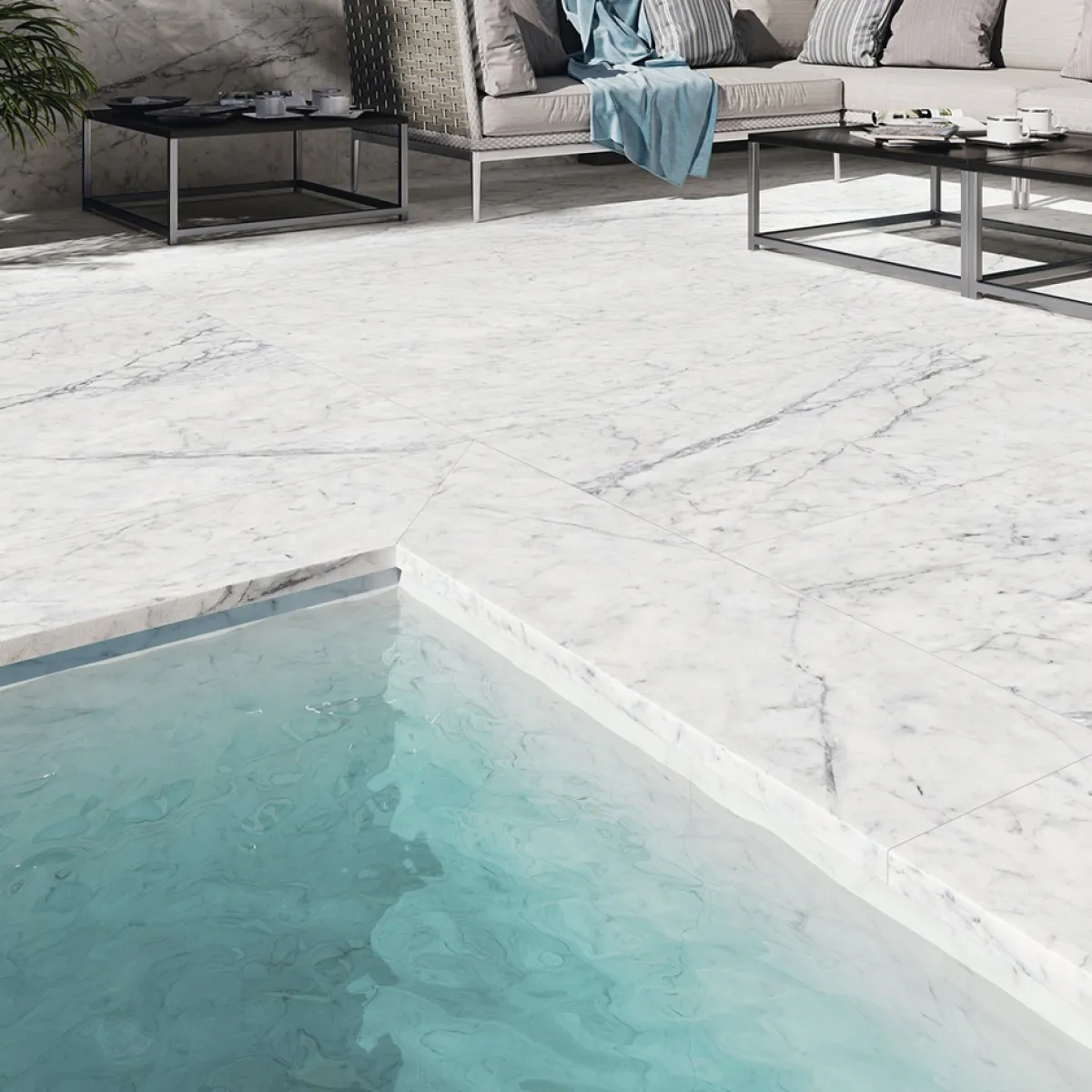 Carrara Marmor 30x30 cm*Lhådös New