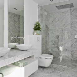 Carrara Slipad Rund*Italian Marble Outlet