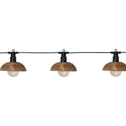 Cesta LightLV 6L Utebelysning Svart/Brun 3,5m*Star Trading New