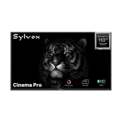 Cinema Pro 120Hz Helio QLED 110tum*Sylvox Outlet