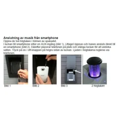 Circle Lux 60 46 Jets Runt Spabad för 6 Personer*DenForm Hot