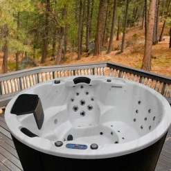 Circle Lux 60 46 Jets Runt Spabad för 6 Personer*DenForm Hot