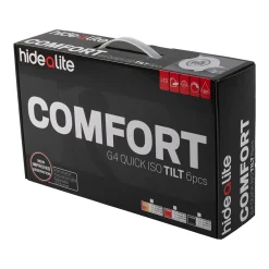 Comfort G4 Q ISO Tilt 6-pack LED Vit Tune, Dimbar