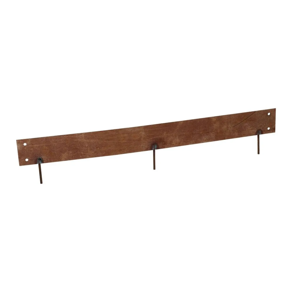 Corten Odlingskant 4-pack, Rostfärg, 18x100 cm