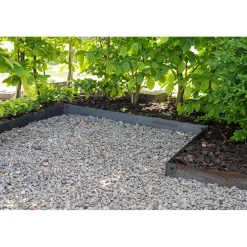 Corten Odlingskant 4-pack, Rostfärg, 18x100 cm
