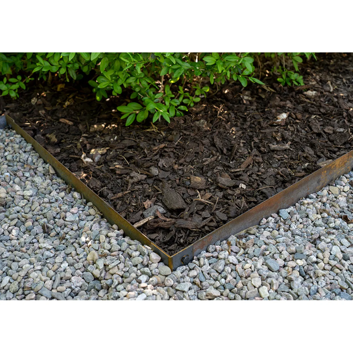 Corten Odlingskant 4-pack, Rostfärg, 18x100 cm