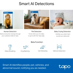 C220 Pan/Tilt AI Home*Tapo Discount