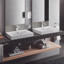 Cube Ceramic 39477 60 cm Bänktvättställ*Grohe Online