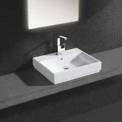 Cube Ceramic 39477 60 cm Bänktvättställ*Grohe Online